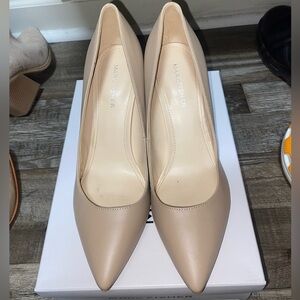 Marc Fisher Cream Heels